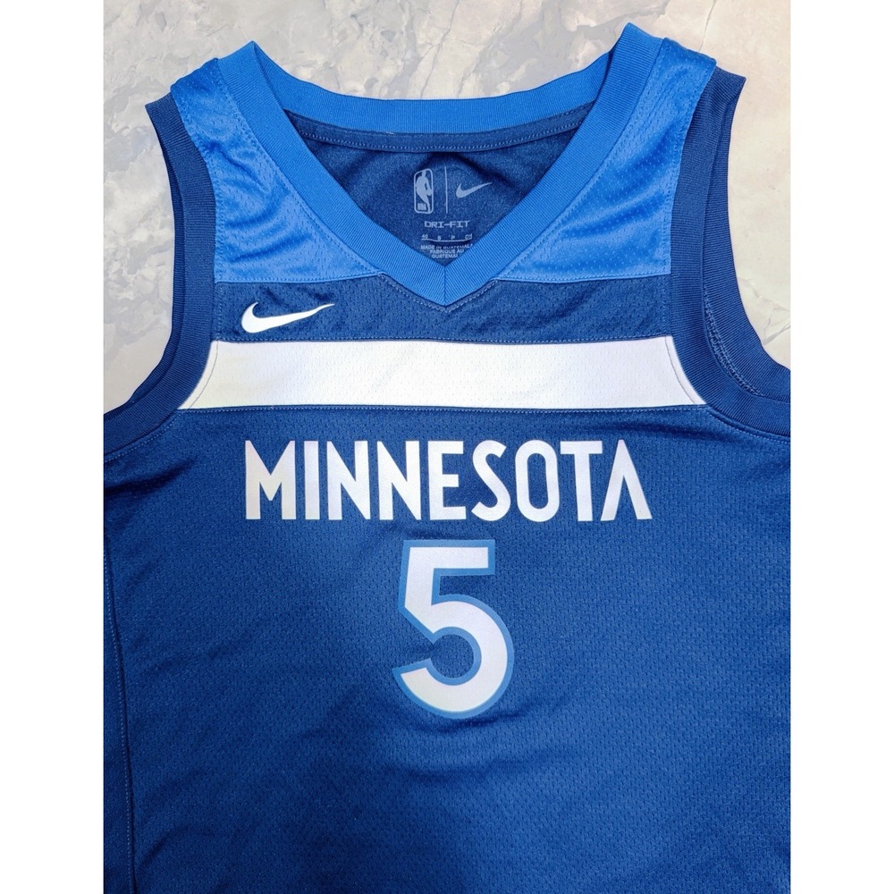 Nike Anthony Edwards #5 Timberwolves Icon Swingman Jersey Size 40 S DN2013-427
